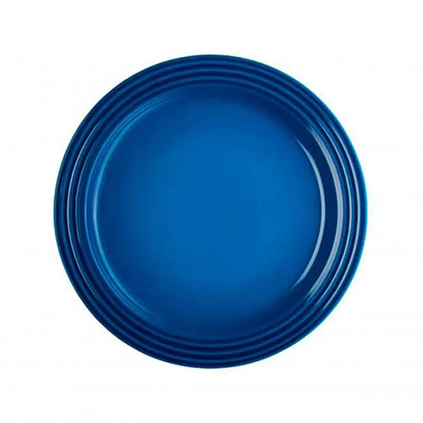 Prato de Sobremesa Cerâmica 22cm Azul Marseille Le Creuset