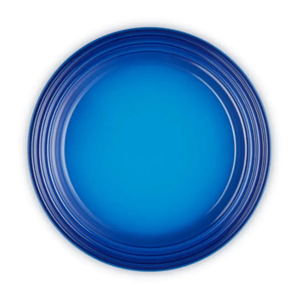 Prato de Sobremesa Cerâmica 22cm Azure Le Creuset