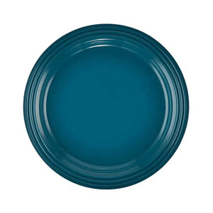 Prato de Sobremesa Cerâmica 22cm Deep Teal Le Creuset