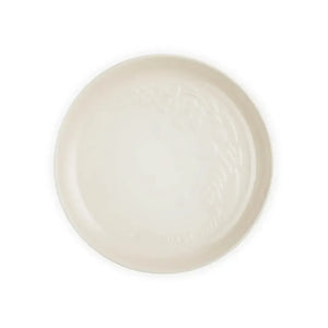 Prato de Sobremesa Cerâmica 22cm Sphere Jardin Meringue Le Creuset