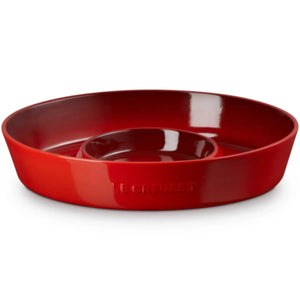 Prato para Aperitivo Cerâmica Signature 34cm Vermelho Le Creuset