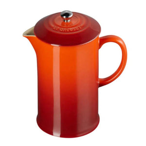 Prensa Francesa para Café Cerâmica 1L Cayenne Le Creuset