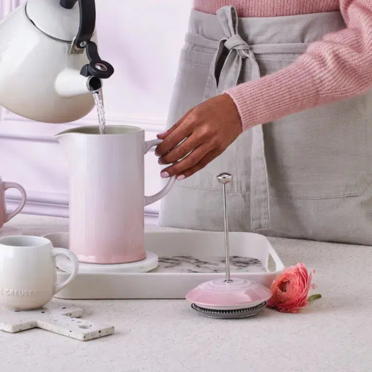 Cafeteira Prensa Francesa 1L Shell Pink - Le Creuset – Let's Eat It
