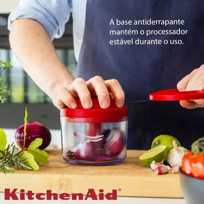Processador de Alimentos Manual 720L Empire Red KitchenAid