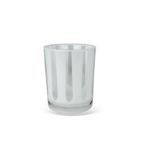 Conjunto 6 Copos Baixos Acrílico Branco Linha Náutica 300ml