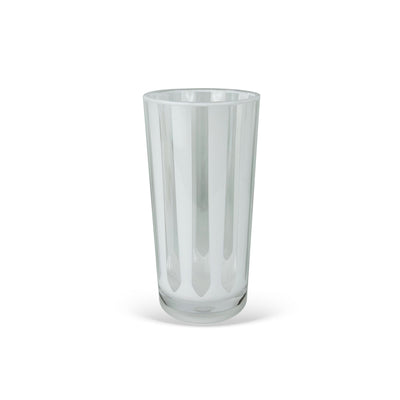 Conjunto 6 Copos Long Drink Acrílico Branco Linha Náutica 500ml
