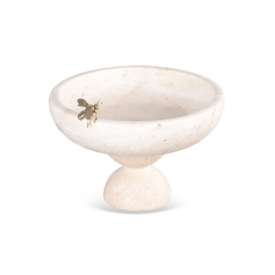 Centro de Mesa Travertine Bee