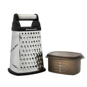 Ralador 4 Faces com Pote Medidor Inox Grater Black KitchenAid