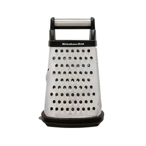 Ralador 4 Faces com Pote Medidor Inox Grater Black KitchenAid