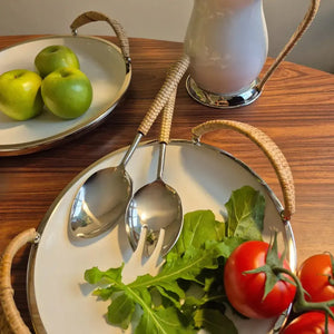 Saladeira de Cerâmica com Alças Object Bahali 26cm