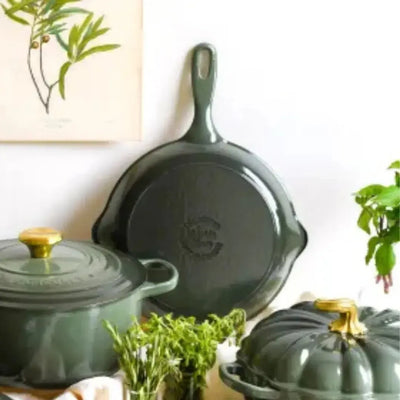 Skillet Redonda com Alça Signature Thyme 26cm Le Creuset