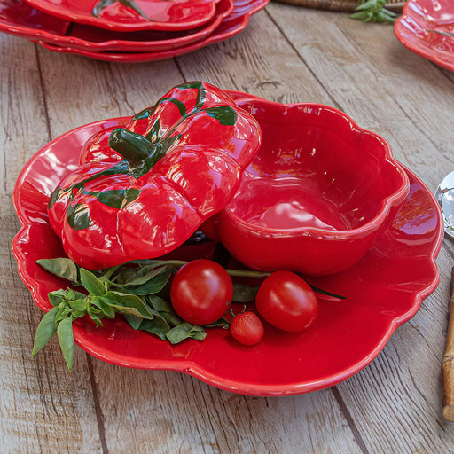 Sopeira Pequena 350ml Tomate Cerâmica Scalla