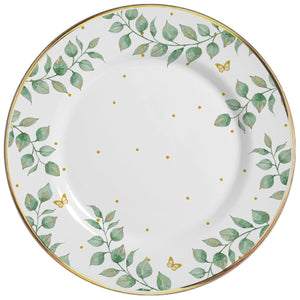 Sousplat Cerâmica Donatella Filete Ouro 34cm Alleanza