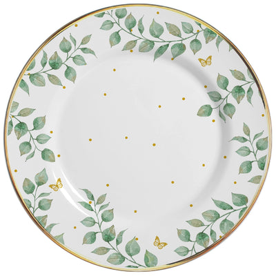 Sousplat Cerâmica Donatella Filete Ouro 34cm Alleanza