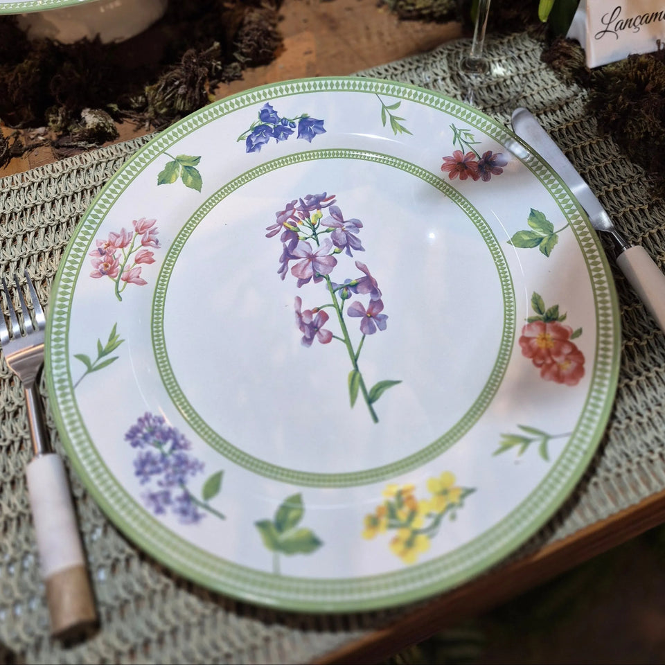 Sousplat Cerâmica Versailles 34cm Alleanza