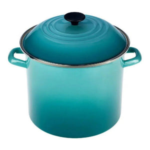 Stockpot Aço Esmaltado Azul Caribe 7,6L 22cm Le Creuset