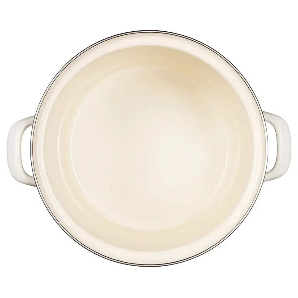 Stockpot Aço Esmaltado Meringue 7,6L 22cm Le Creuset