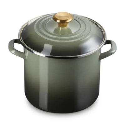 Stockpot Aço Esmaltado Thyme com Pegador Dourado 7,6L 22cm Le Creuset