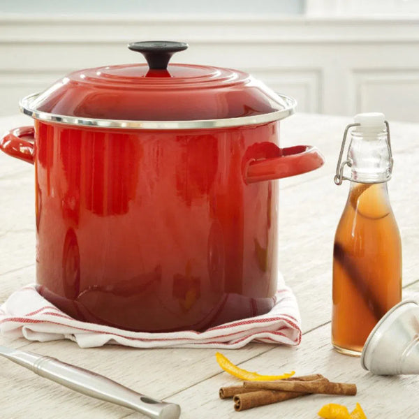 Stockpot Aço Esmaltado Vermelho 11,4L 26cm Le Creuset