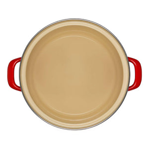 Stockpot Aço Esmaltado Vermelho 11,4L 26cm Le Creuset