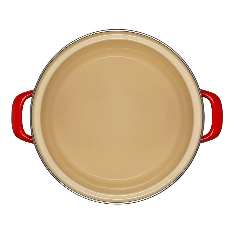 Stockpot Aço Esmaltado Vermelho 11,4L 26cm Le Creuset