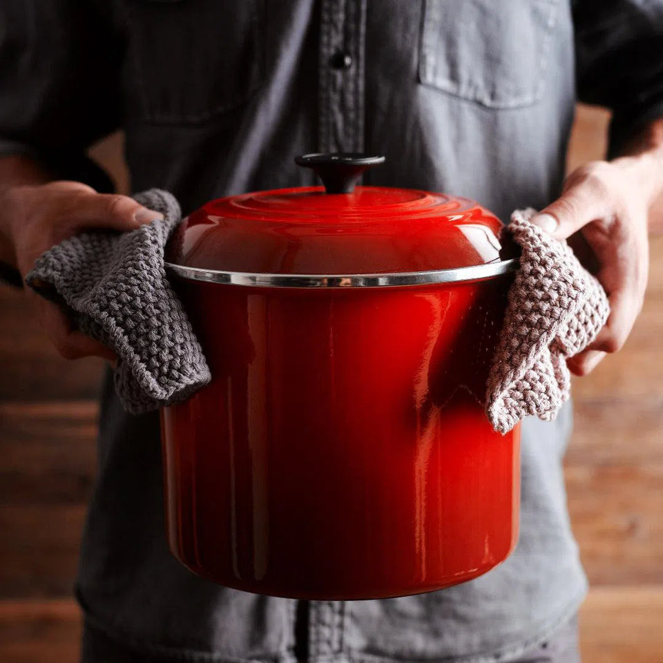 Stockpot Aço Esmaltado Vermelho 11,4L 26cm Le Creuset