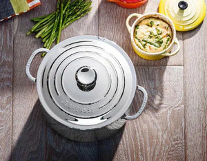 Stockpot Aço Inox 3-Ply 28cm Le Creuset