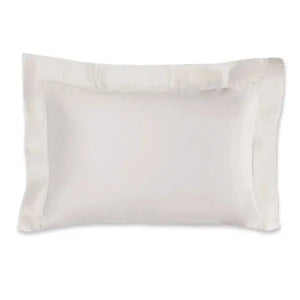 Super Fronha Dominicani 600 Fios Cetim 100% Algodão Egípcio Branco 50x90cm Trussardi