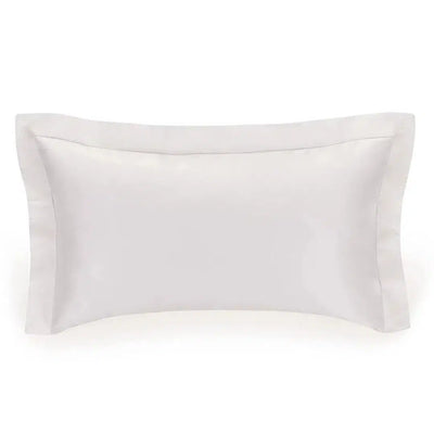 Super Fronha Firmiano 1000 Fios Cetim 100% Algodão Egípcio Branco 50x90cm Trussardi