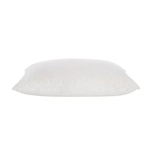 Super Travesseiro 233 Fios Percal 100% Pluma de Ganso Branco 50x90cm Trussardi