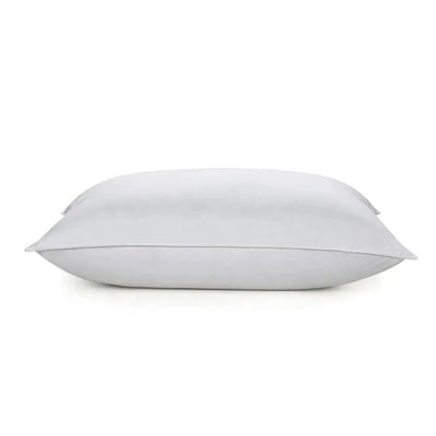 Super Travesseiro Toque de Pluma 233 Fios Percal 100% Algodão Branco 50x90cm Trussardi