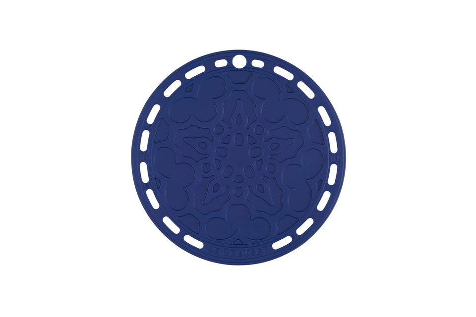 Suporte Silicone Mandala Azure Blue Le Creuset