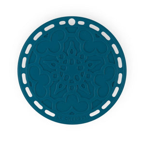 Suporte Silicone Mandala Deep Teal Le Creuset