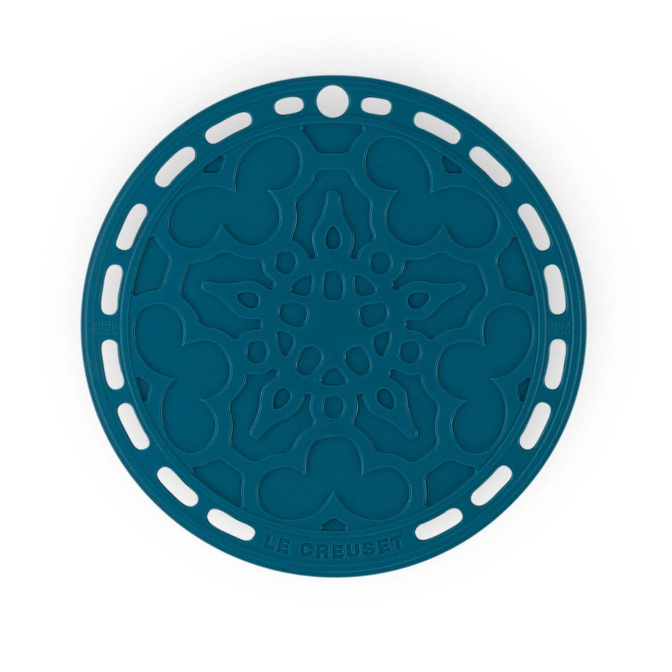 Suporte Silicone Mandala Deep Teal Le Creuset