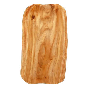 Tábua para Servir Madeira Natural 2x42x30cm Wood