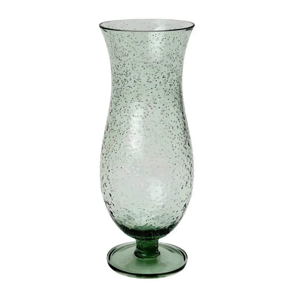 Taça Cerveja Acrílico Detalhes Bolhas Verde 651ml