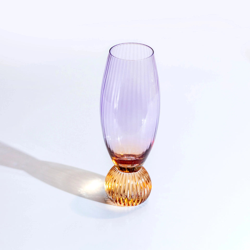 Taça Holanda Vidro Lilas