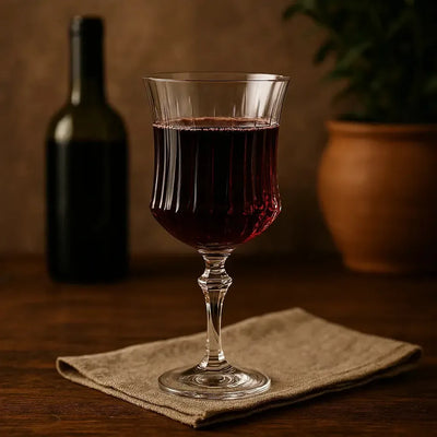 Taça em Cristal Lapidado 66 para Vinho 19 Artemano 345ml