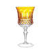 Taça em Cristal Lapidado 69 para Vinho 19 Amarelo Artemano 345ml