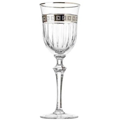 Taça em Cristal Lapidado 93 para Vinho Ouro 37 Artemano 320ml