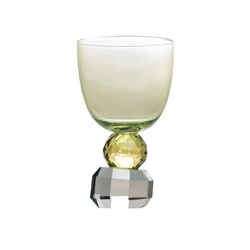 Taça para Água Vidro Verde Claro Sintonia