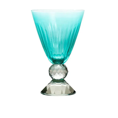 Taça para Água Vidro Verde Linha Sintonia 500ml