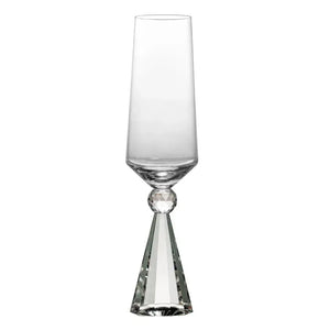 Taça para Champanhe Vidro Clear Transparente Linha Sintonia 300ml
