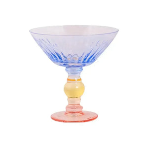 Taça para Sobremesa Vidro Azul / Âmbar / Rosa Linha Sintonia 220ml