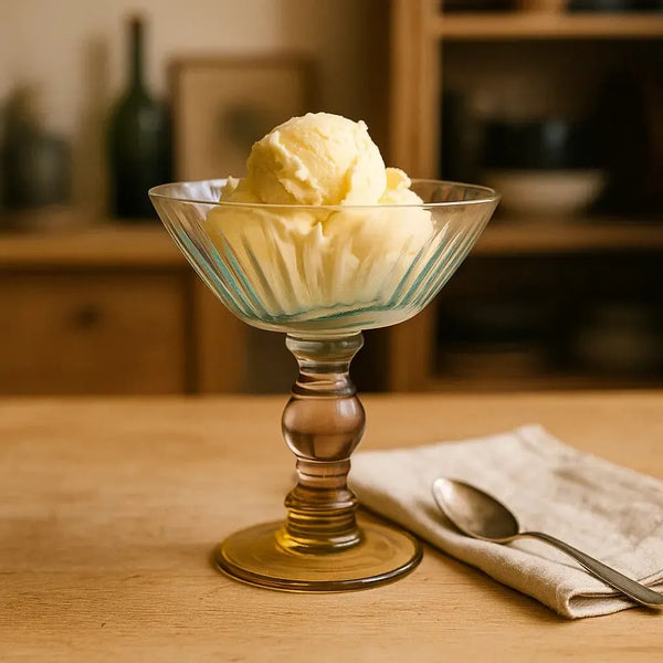 Taça para Sobremesa Vidro Turquesa / Rosa / Âmbar Linha Sintonia 220ml