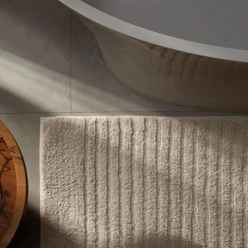 Tapete Felpudo Antiderrapante Vittore Nocciola 60cm x 80cm Trussardi