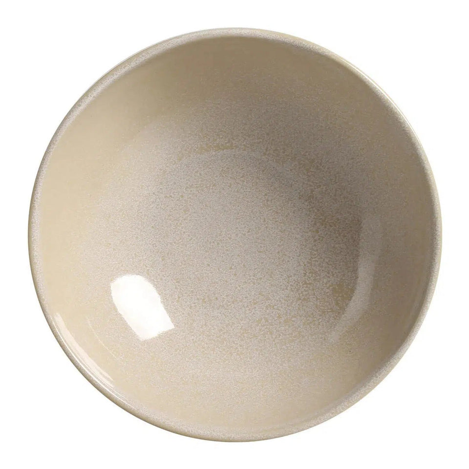 Tigela Média Stoneware Orgânico Latte 25x8cm Porto Brasil