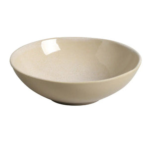 Tigela Média Stoneware Orgânico Latte 25x8cm Porto Brasil