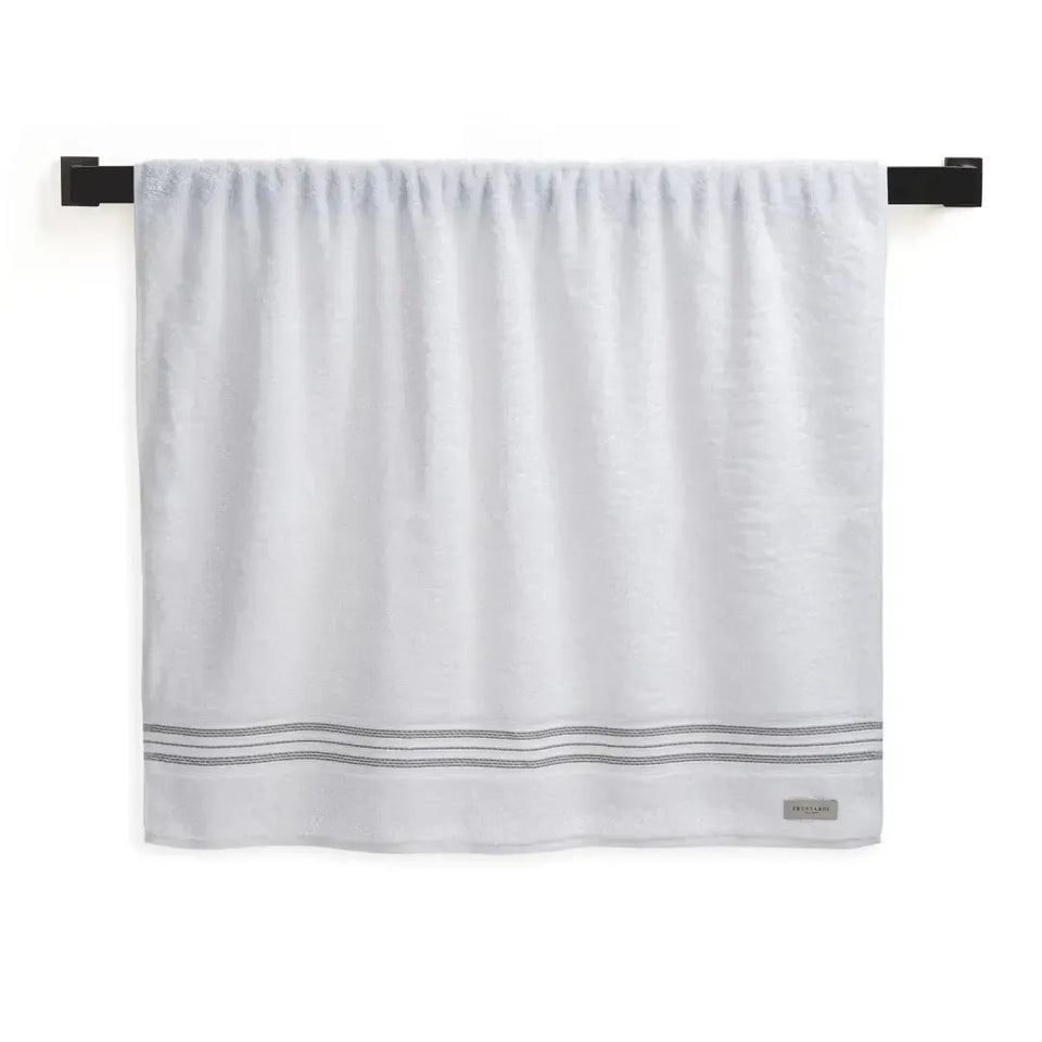 Toalha Banhão Barberine Branca / Ardósia Trussardi