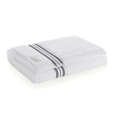 Toalha Banhão Barberine Branca / Nero Trussardi